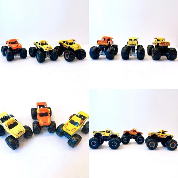 Hot Wheels Monster Jam Die-Cast Truck El Toro Loco 1:64‎ Scale Lot Of 3 Car Toys - Picture 2 of 9